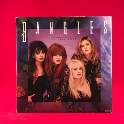 THE BANGLES In Your Room 1988 UK 7" Vinyl Single record original 45 Bell Jar