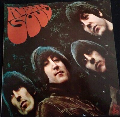 The Beatles 12" Rubber Soul Black EMI Stereo PCS-3075 Vinyl Record