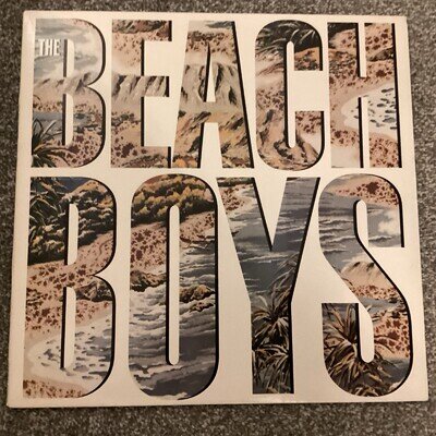 The Beach Boys Self-Titled UK 1985 Vinyl LP Record Promo Sleeve Caribou BFZ39946
