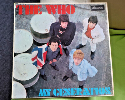THE WHO - MY GENERATION vinyl LP - BRUNSWICK UK 1965 MONO 1st PRESS 1B/1B EXC