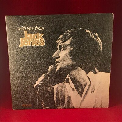 JACK JONES With Love From Jack Jones 1972 UK Vinyl LP EXCELLENT CONDITION