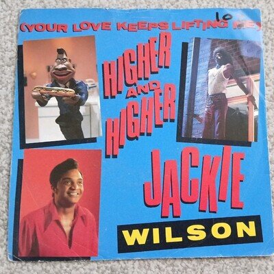 JACKIE WILSON - HIGHER AND HIGHER - 7" Vinyl 45 RPM - SKM 10