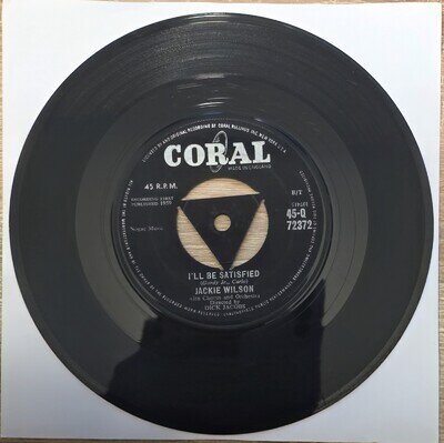 JACKIE WILSON I'LL BE SATISFIED(BRITISH)