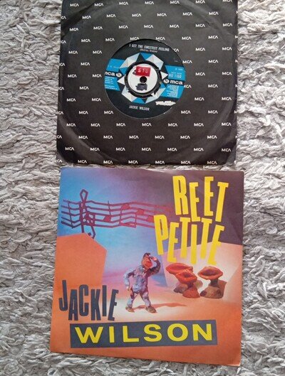Jackie Wilson - I Get The Sweetest Feeling & Reet Petite 7" Vinyl Singles