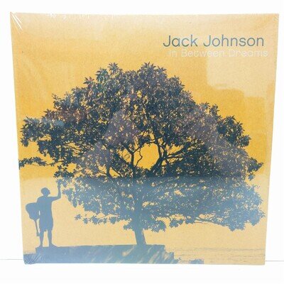 Jack Johnson - In Between Dreams 180G Vinyl LP Repress (Sealed)