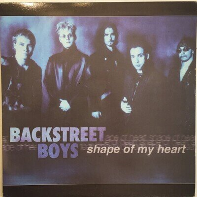 Backstreet Boys – Shape Of My Heart 12" MEGA RARE LP ORIGINAL PICTURE COVER!!