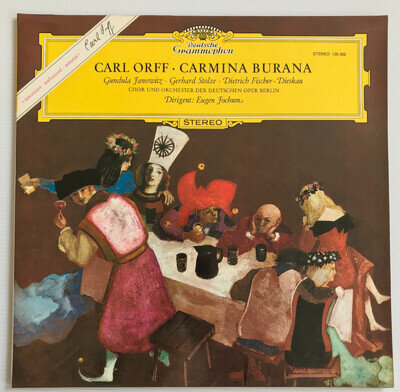Carl Orff CARMINA BURANA Eugen Jochum DG 139 362