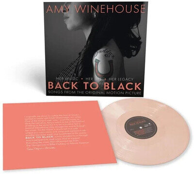Back To Black (Original Motion Picture) Amy Winehouse/Various - Peach LP - Mint