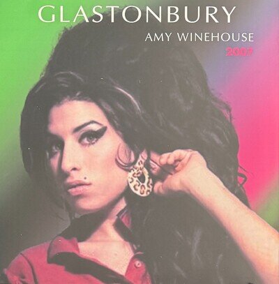 Amy Winehouse – Glastonbury 2007 LP White Marble Vinyl NUMBERED 1 OF 500 SEALED