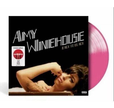 AMY WINEHOUSE BACK TO BLACK PINK VINYL TARGET EXCLUSIVE W/ OBI - SEALED