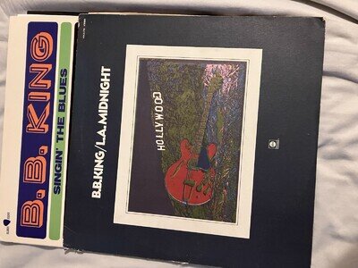 B.B. King Vinyl. Singin the Blues/ LA Midnight.