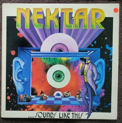 NEKTAR - ...SOUNDS LIKE THIS. 1973 UK ROCK 12" DOUBLE COMPILATION GATEFOLD L.P.