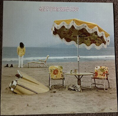 Neil Young On The Beach REP 54 014 German Vinyl LP Reissue 2015