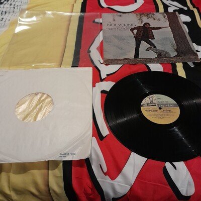 NEIL YOUNG EVERYBODY KNOWS THIS IS NOWHERE VINYL LP-RSLP-6349-FIRST PRESS-A-1B-1