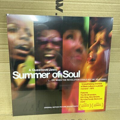 Summer of Soul Original Soundtrack Double Vinyl LP New & Sealed