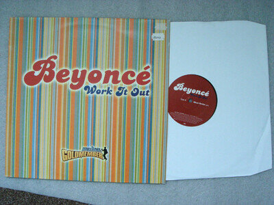 Y5-Beyoncé‎–Work It Out–UK 12" SINGLE-2002-NM-PROMO-UNP-Austin Powers Goldmember