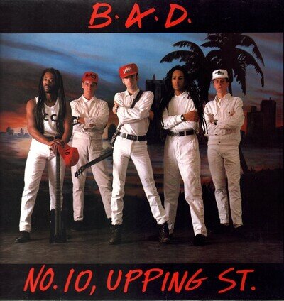 BIG AUDIO DYNAMITE NO. 10, UPPING ST. LP VINYL 9 track LP with inner and A3/B6 m
