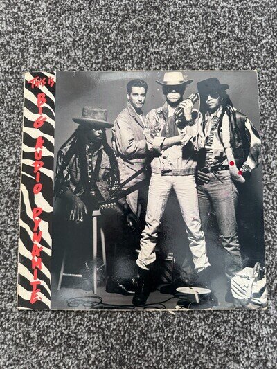 Big Audio Dynamite This Is Vinyl LP 1985 CBS26714 Records VG+/VG+