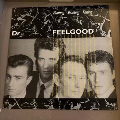 DR FEELGOOD VINYL ALBUM HUNTING SHOOTING FISHING.