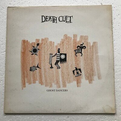 Death Cult - Ghost Dancers - 12" Blue vinyl LP Ltd Edition of 500 1985 G.LP-004