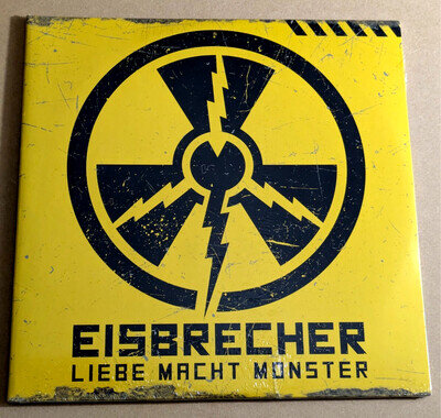 Eisbrecher - Liebe Macht Monster - LP New Sealed Yellow 2 x Lp Goth Hard Rock