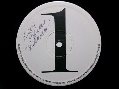 FLESH FOR LULU SUBTERRNEANS POLYDOR FFLX 1 NEW WAVE GOTH PROMO