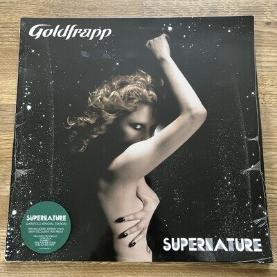 Goldfrapp - Supernature - Green Vinyl Album - new sealed imperfect sleeve