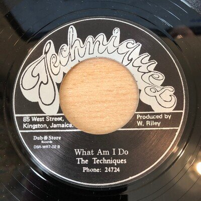 Techniques - What Am I To Do - You're My Everything - 7” Techniques
