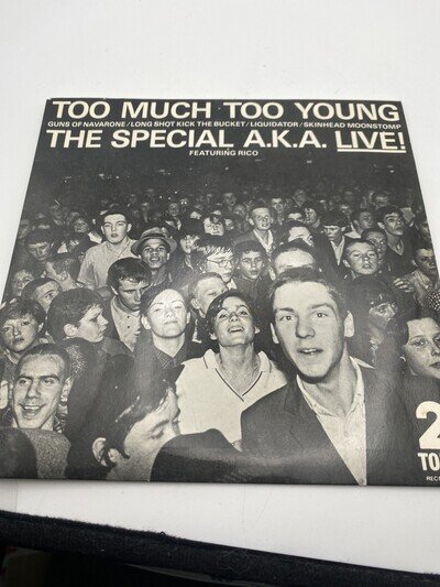 The Special A.K.A Live"Too Much Too Young"1980 2 Tone Records UK 7"Single 5track