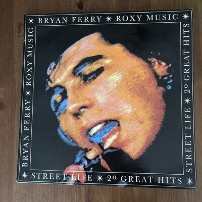 Bryan Ferry / Roxy Music/ Street Life 20 Great Hits UK 1986 EXCELLENT DOUBLE LP
