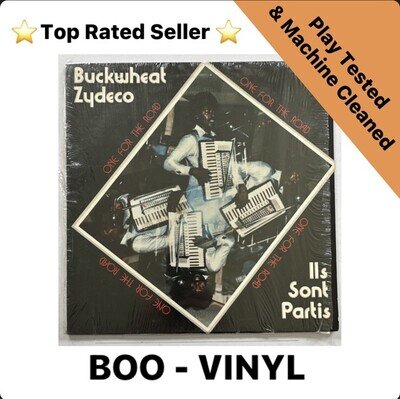 Buckwheat Zydeco Ils Sont Partis* - One For The Road Vinyl Lp Record Ex