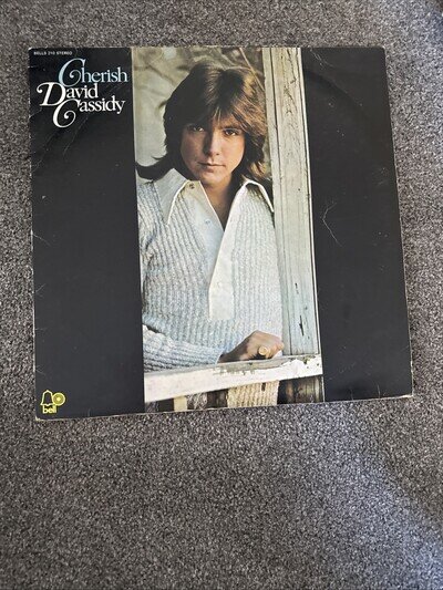 David Cassidy - Cherish - Vinyl Record LP Album - 1972 Bell Records - BELLS 210