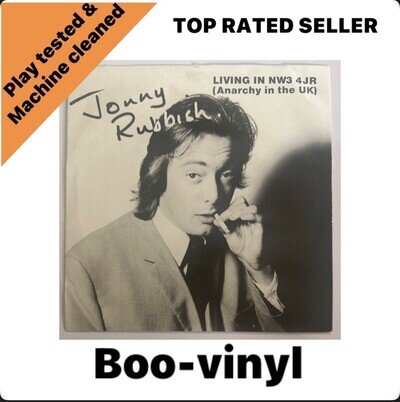 Jonny Rubbish Promo - Living In NW3 4JR Punk Parody 1978 EX / VG+