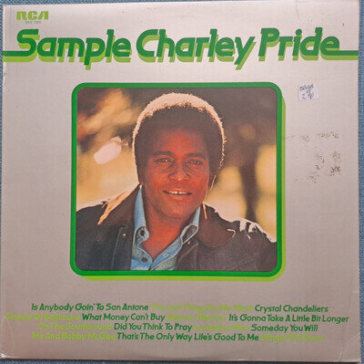 SAMPLE CHARLEY PRIDE - 12"LP Vinyl Record ALBUM