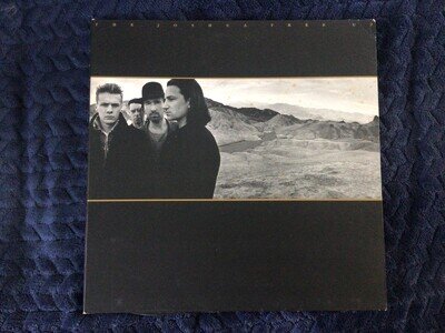 U2 The Joshua Tree vinyl LP record.