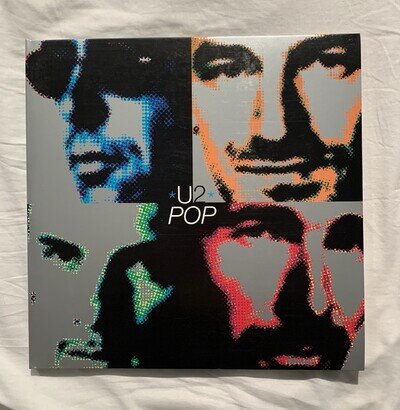 U2 Pop Limited Edition Lyric Sheet Gatefold Double LP Album Vinyl Record - EX/EX
