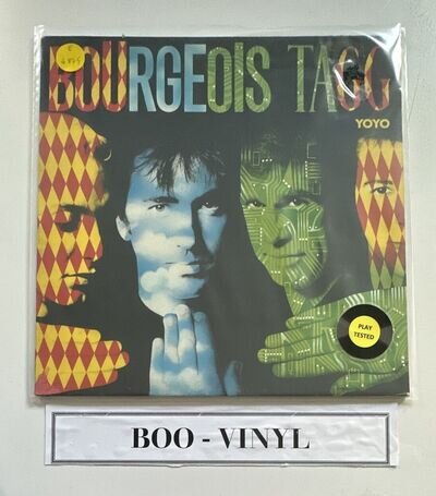 Bourgeois Tagg ~ Yoyo ~ LP Vinyl Record Album Electronic Synth Pop EX / VG+
