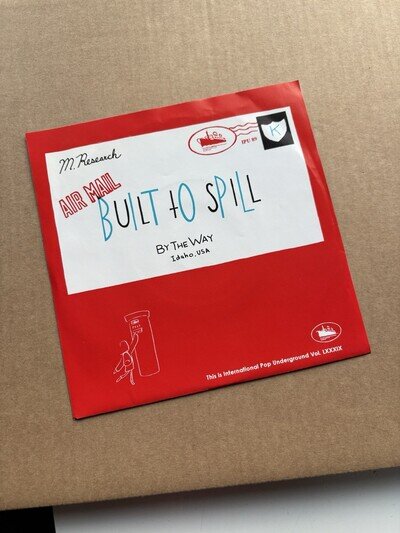 Built To Spill / Marine Research – By The Way / Sick & Wrong 7" Split Single