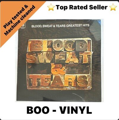 Blood, Sweat & Tears – Blood, Sweat & Tears Greatest Hits - Lp Record VG+ / VG+