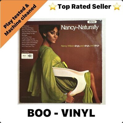 Nancy Wilson Nancy Naturally Vinyl LP 1967 Capitol Records ST 2634 EX / EX