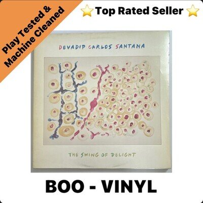 Devadip Carlos Santana* - The Swing Of Delight 2xLP Vinyl Records EX / VG +