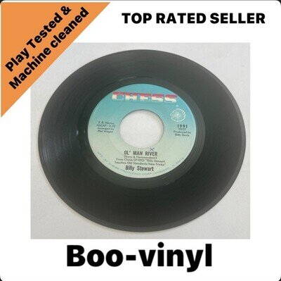 Billy Stewart - Ol’ Man River- 7” Blues / Soul Vinyl Record VG+ / M