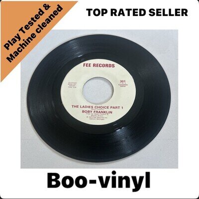 Boby Franklin - The Ladies Choice Part 1 / Part 2 7” Soul Funk Vinyl VG+ / M