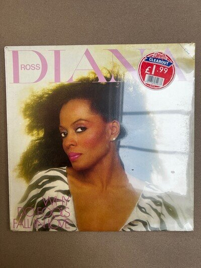 Why Do Fools Fall In Love | Diana Ross | Vinyl Record 12” LP 1981 FA3186 Sealed