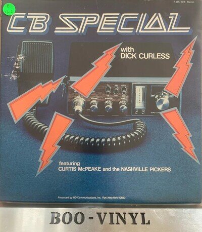 CB Special - Dick Curless 1976 compilation vinyl LP record USA pressing EX CON