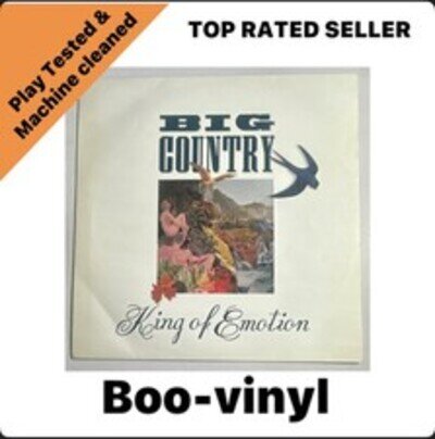 Big Country ~ King Of Emotion ~ 12” Vinyl Record Single EX / EX Condition