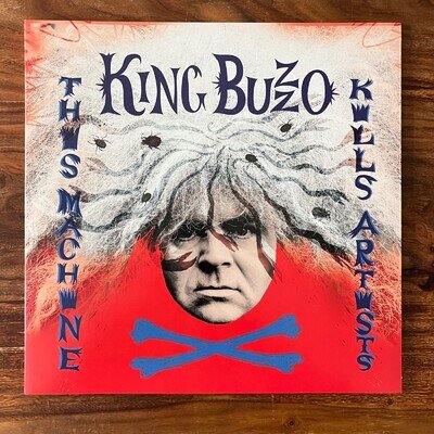 KING BUZZO - THIS MACHINE KILLS ARTISTS - BLACK VINYL ALBUM - GATEFOLD - MELVINS