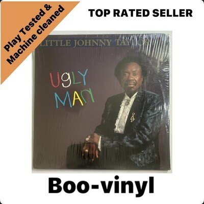 Little Johnny Taylor ~ Ugly Man ~ Lp Vinyl Record 1989 RnB Blues EX / EX