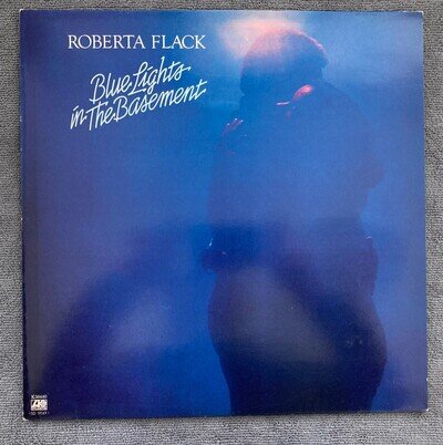 ROBERTA FLACK "BLUE LIGHTS IN THE BASEMENT" UK VINYL LP PLAY GRADED EX FREE P&P