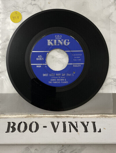 James Brown ~ Sweet Little Baby Boy 7” funk / soul / blues vinyl record VG+